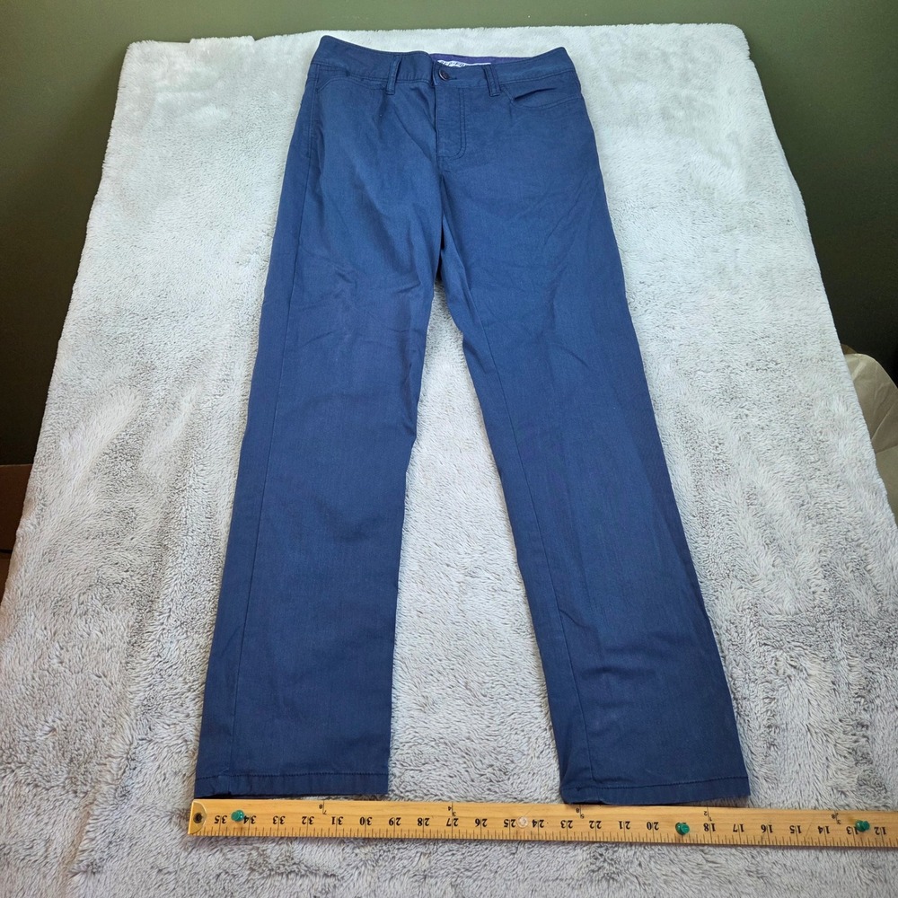 Johnnie-O Cross Country Pants Mens 30x30 Performance Stretch Chino Navy Blue New